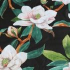 Bawełna w kwiaty, magnolie