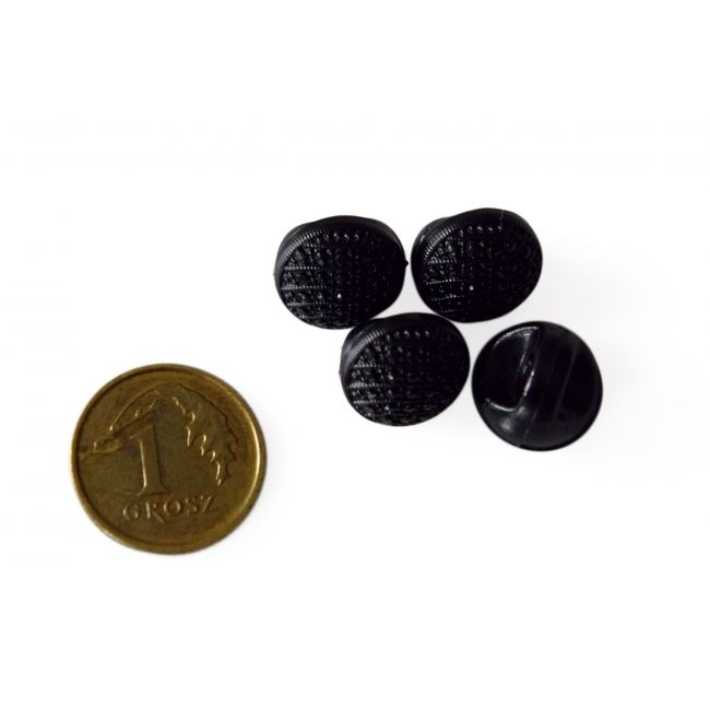 Guziki małe czarne, koszulowe i nie tylko 8 mm