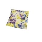 Tkanina obiciowa tapicerska w kwiaty, fiolet