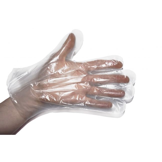 100 szt. rękawiczki, rękawice jednorazowe HDPE
