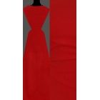 Tkanina kostiumowa w melanżu, TULON, czerwony