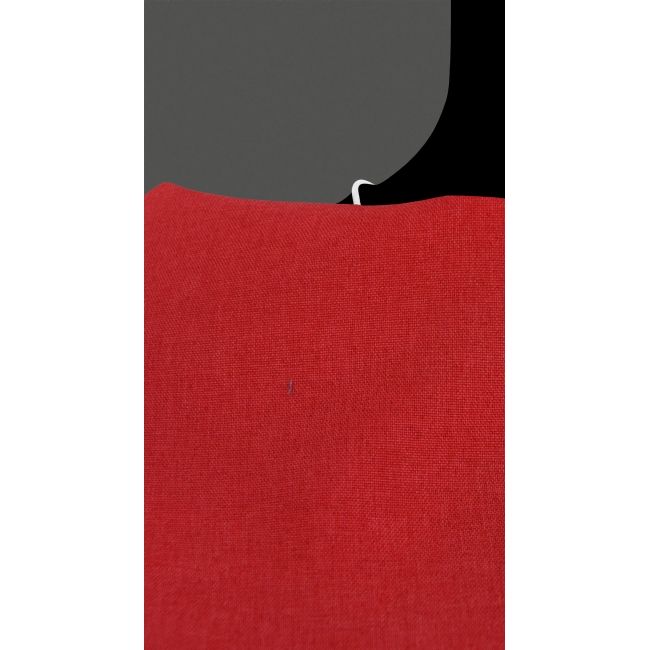 Tkanina kostiumowa w melanżu, TULON, jasny czerwony